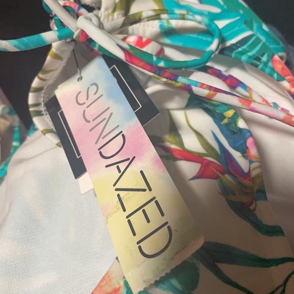 Sundazed HOT TROPICS Tie-Side Bikini Swim Bottom - Picture 3 of 3